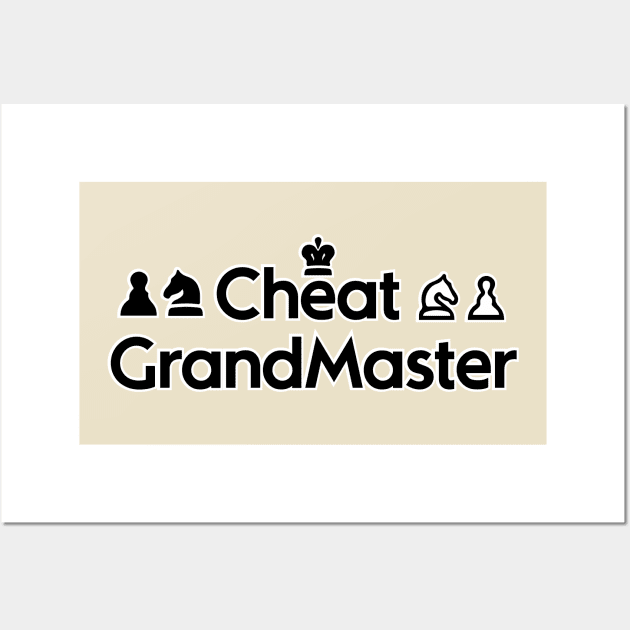 Cheat GrandMaster Wall Art by Daniac's store